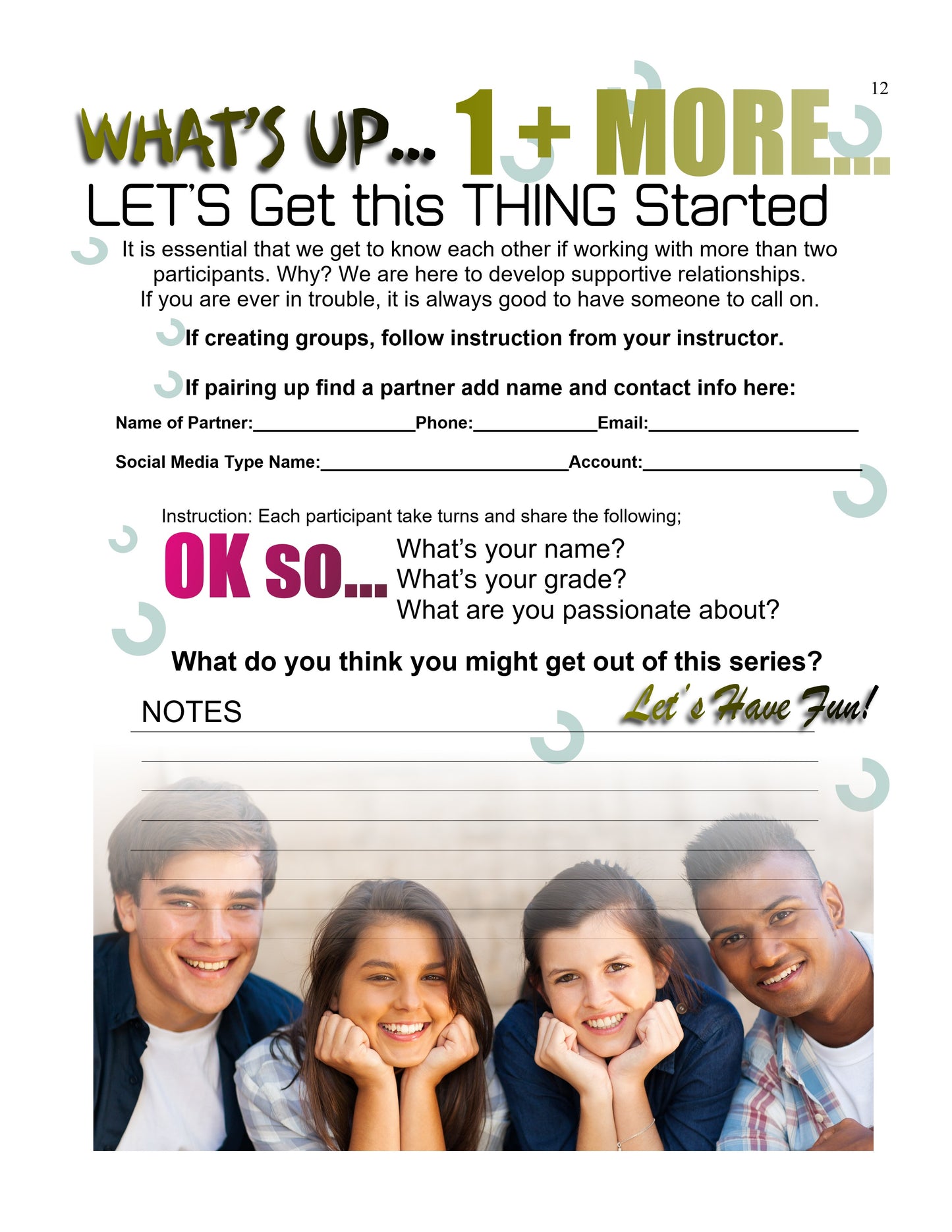 Let’s Talk About BOYZ Teen Dating Violence Awareness and Prevention Series for Teen Girls Guides