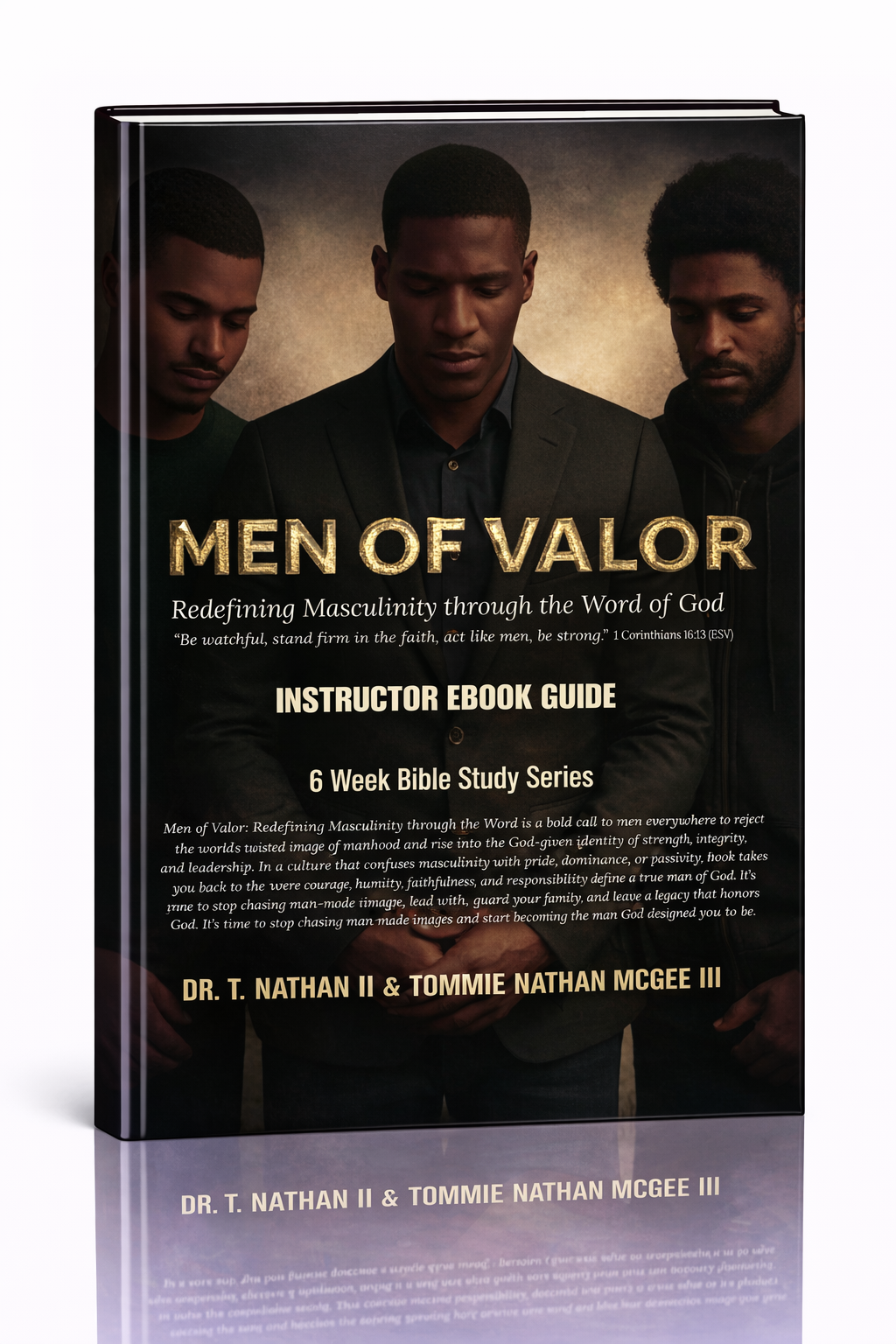 AVAILABLE SOON PRE-ORDER Men of Valor - Redefining Masculinity through the Word 6 Week Bible Study Series - Ebook Format