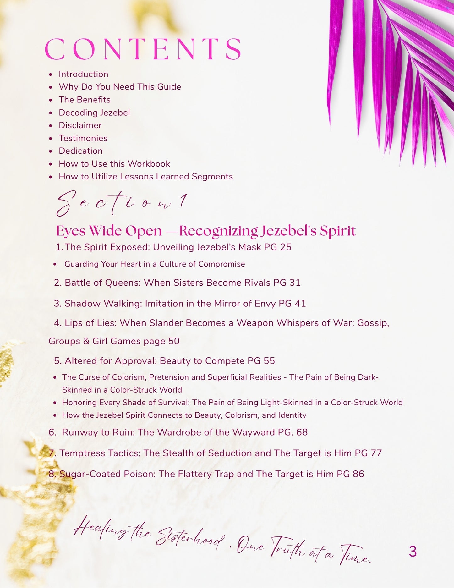 AVAILABLE SOON PRE-ORDER "Sisters of Truth: Unmasking the Jezebel Spirit" Instructors Guide