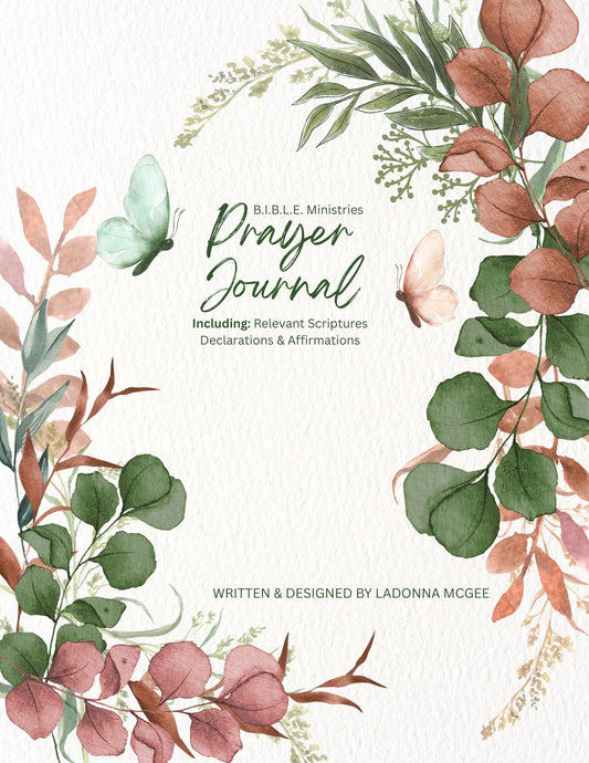Available Soon Pre-Order Bible Ministries Prayer Journal