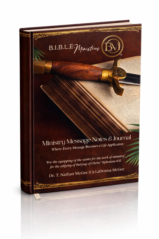Ministry Message Notes & Journal (Paperback Format)