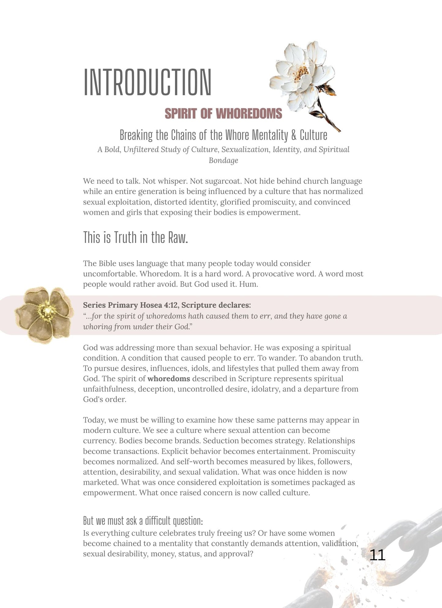 Spirit of Whoredoms Breaking the Chains of the Whoredom Mentality & Culture Ebook