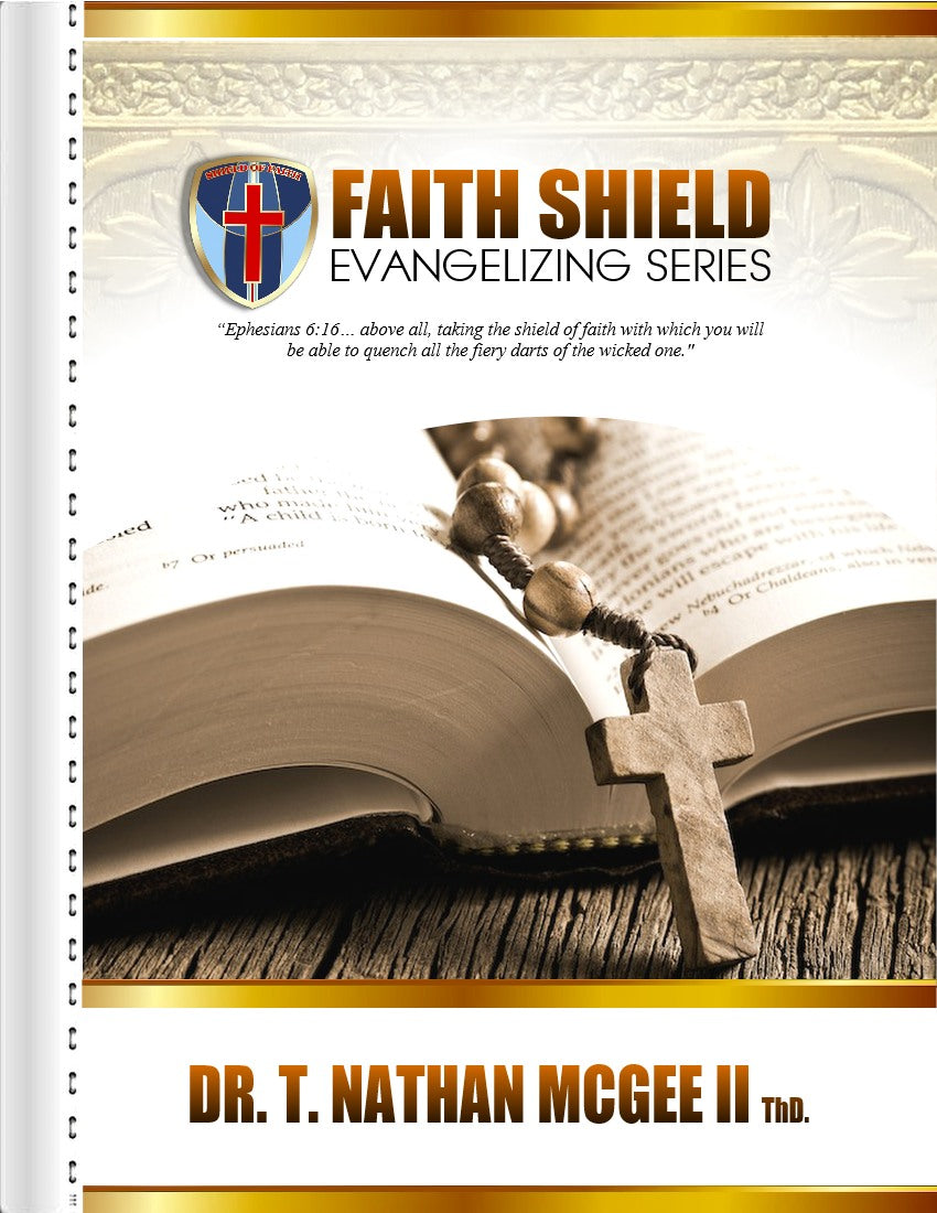 PRE-ORDER Faith Shield Evangelizing Bible Study Series Participant Guide