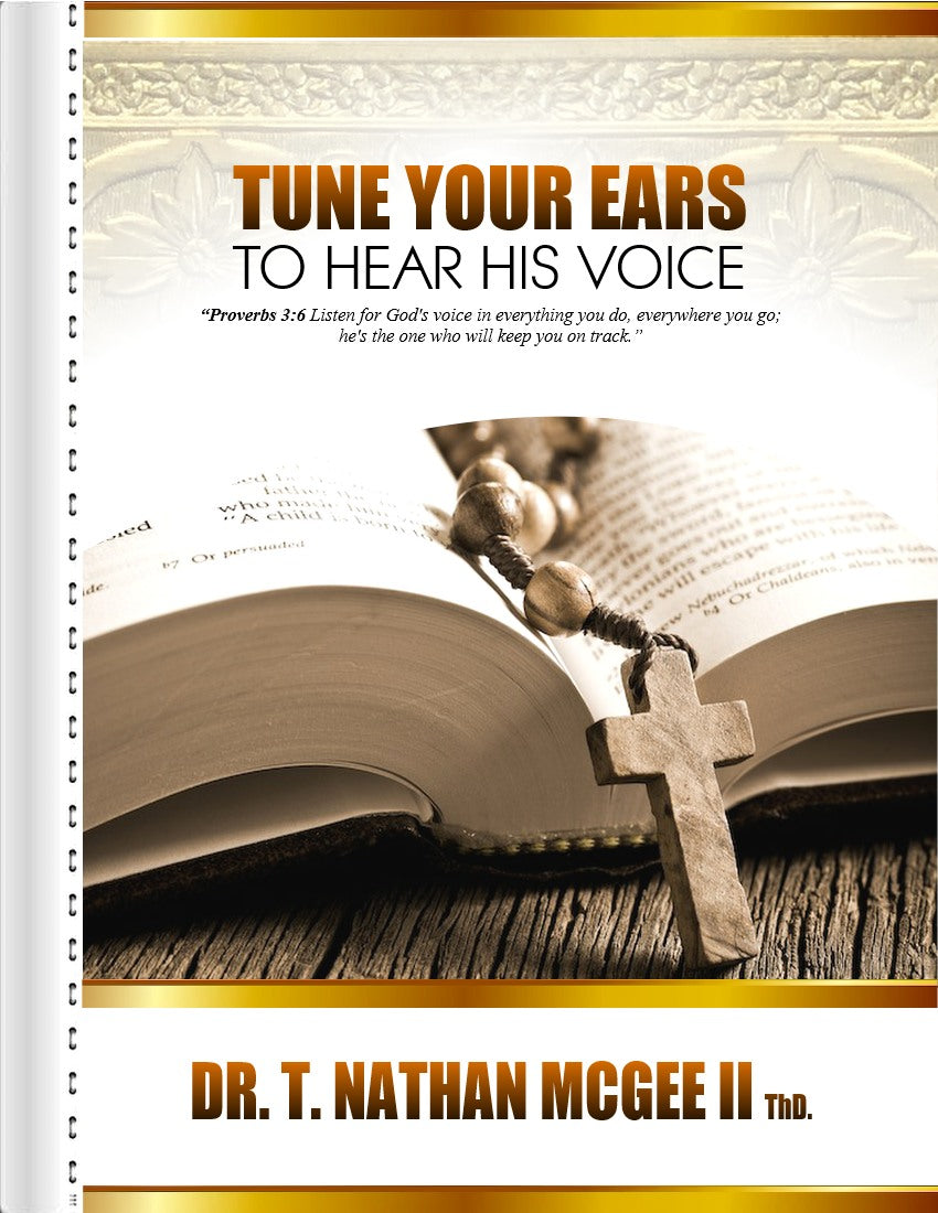 PRE-ORDER Tune Your Ears To Hear God Study Series Participant Guide